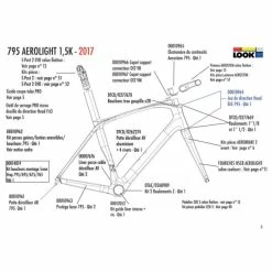 Capot Support De Connecteur DI2 Pour Look 795 0010966,0010967