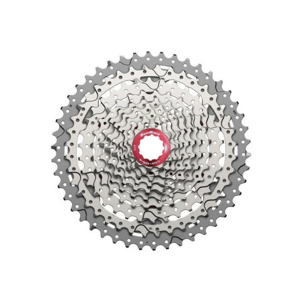Cassette SunRace CSMX3 10 Vitesses - 11/46 - Argent