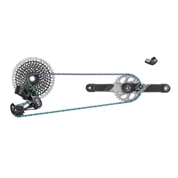Groupe SRAM X01 Eagle AXS DUB Boost - Manivelles 170 Mm
