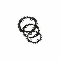 O-Symetric Plateaux VTT OSymetric Standard Triple 104/64mm 42/34/24 Dents Noir