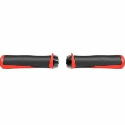 Poignées VTT BBB Cobra 142mm - Rouge/Noir